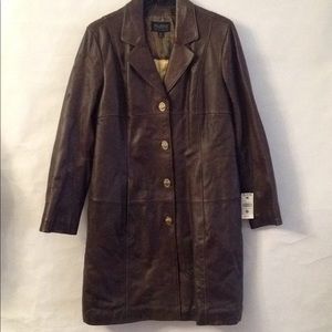 Wilsons Leather Trench Coat